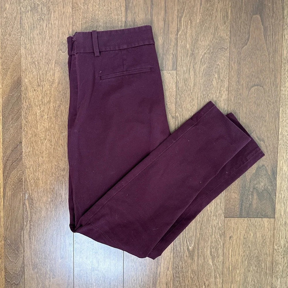 Babaton Cotton Bi-Stretch Pants in Sz. 6 - Picture 1 of 4